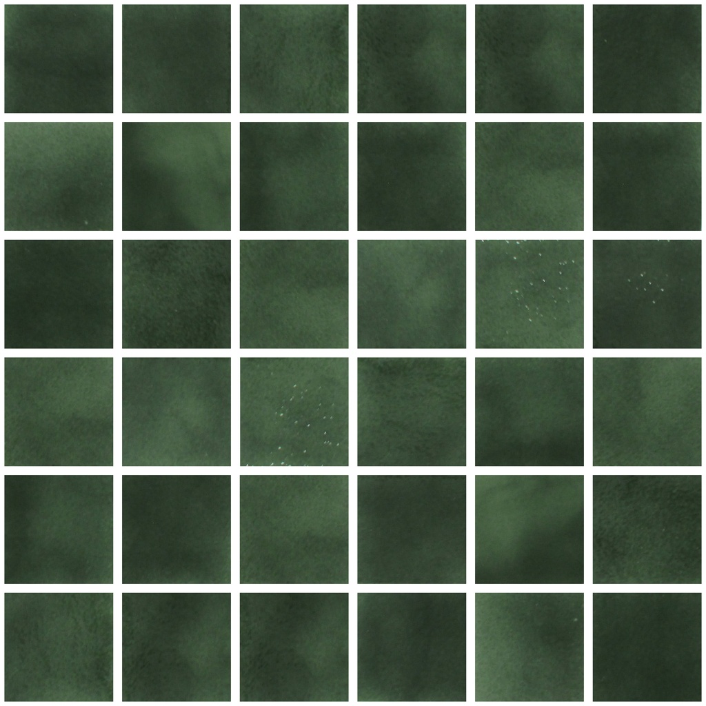 MOSAIC TILES 5 SHEET 31 X 31.6 PROUD SA5308 DARK GREEN