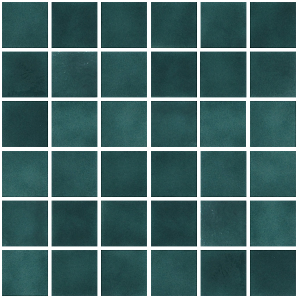 MOSAIC TILES 5 SHEET 31 X 31.6 PROUD SA5310 DARK TURQUOISE