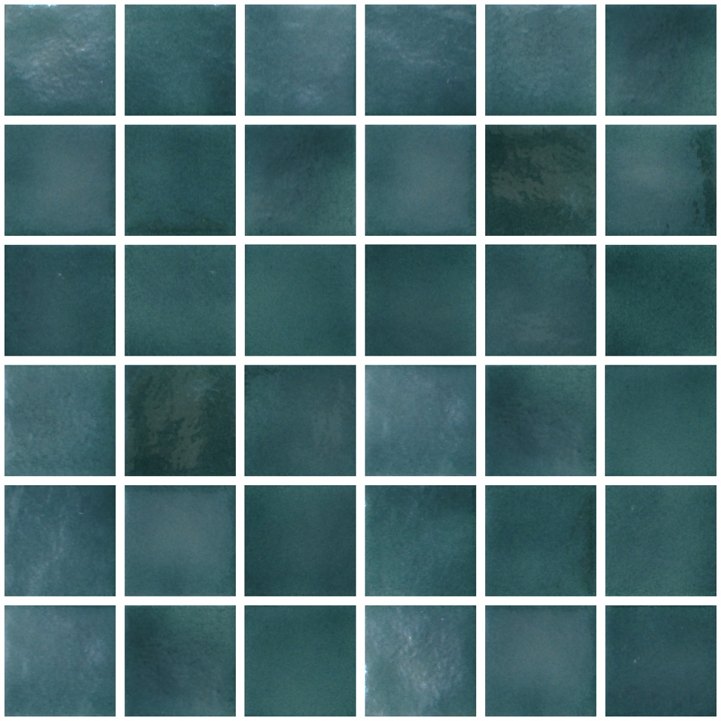 MOSAIC TILES 5 SHEET 31 X 31.6 PROUD TITANIUM SA5409 LIGHT TURQUOISE