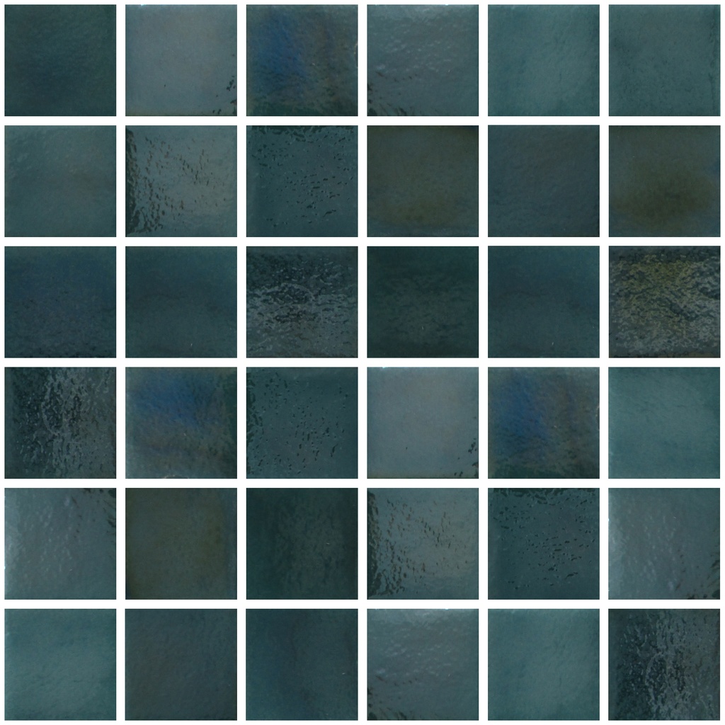 MOSAIC TILES 5 SHEET 31 X 31.6 PROUD TITANIUM SA5410 DARK TURQUOISE