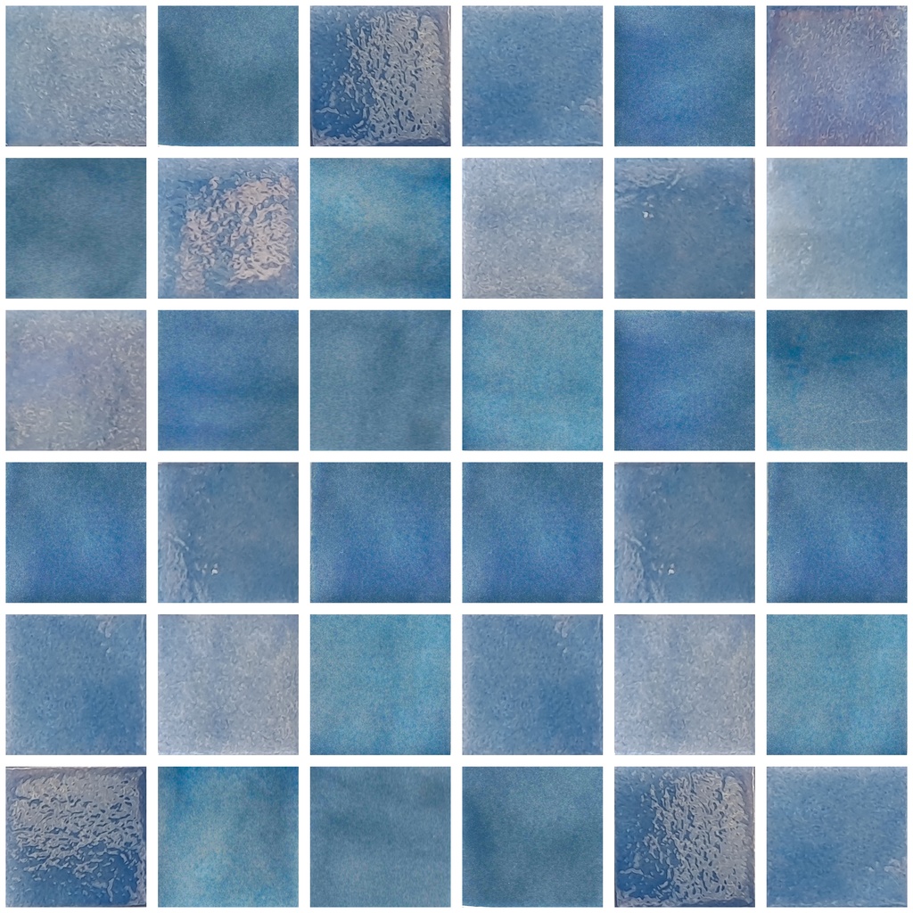 MOSAIC TILES 5 SHEET 31 X 31.6 PROUD TITANIUM SA5416 SPECIAL TURQUOISE