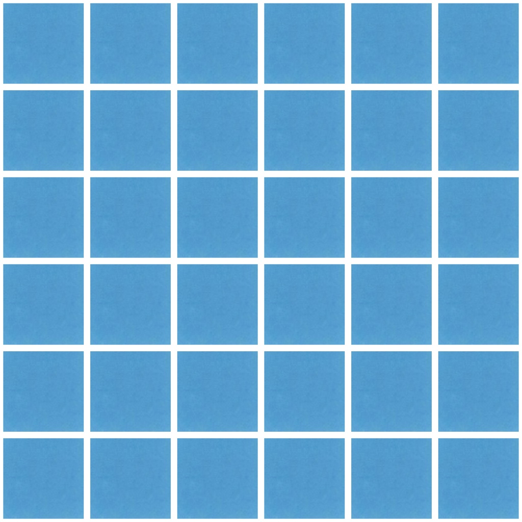 MOSAIC TILES 5 SHEET 31.6 X 31.6 PURE SOLID SA5108 BLUE