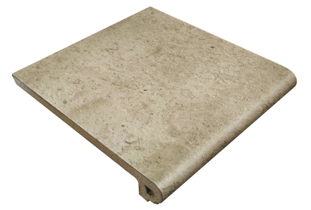 TERRACOTTA ROUNDED STAIR TILES 33 X 33 ORION JADE 
