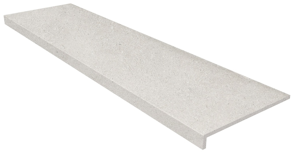 PORCELAIN STAIR STEP 33 X 120 CRONOS BLANCO RECTO ANTI SLIP