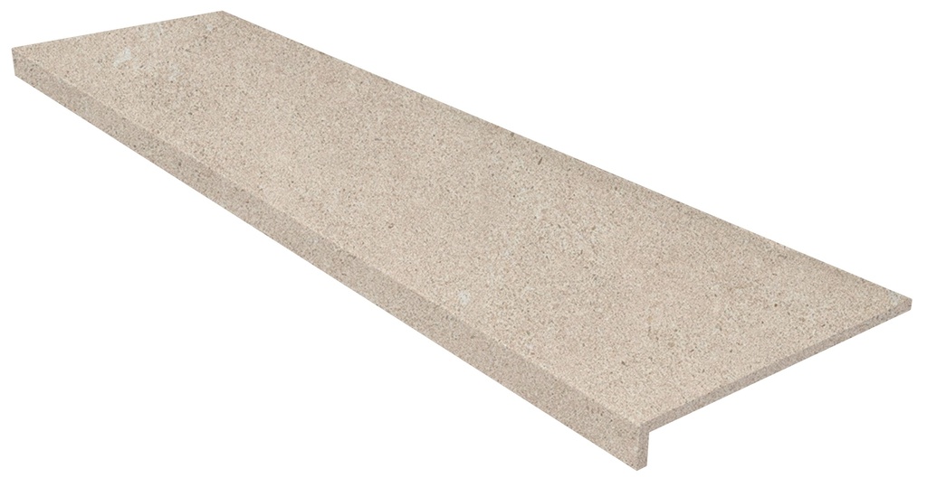PORCELAIN STAIR STEP 31.5 X 120 CRONOS CREMA RECTO ANTI SLIP