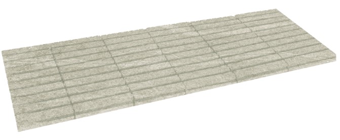 PORCELAIN POOL OVERFLOW TILES 25 X 50 AMBERES