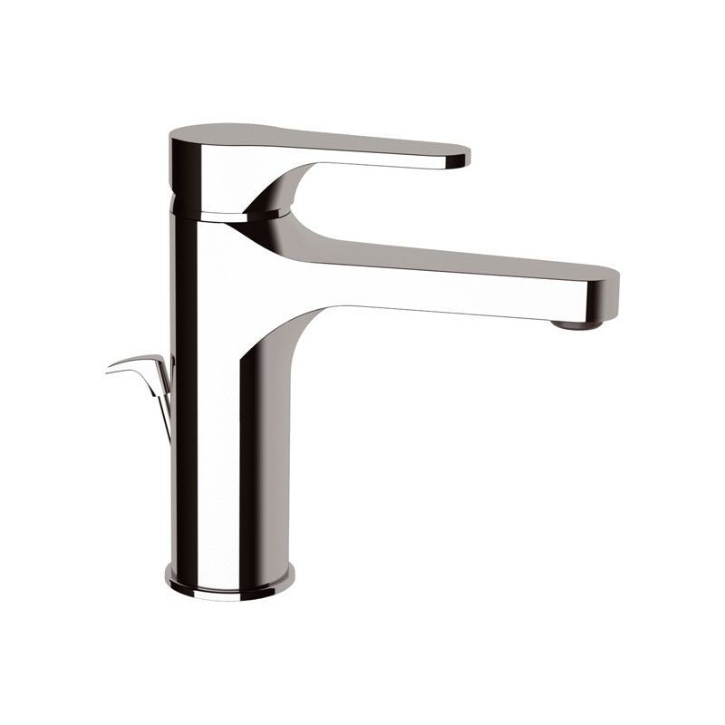 BASIN MIXER WITH POP-UP WASTE CHROME NO OM607CR