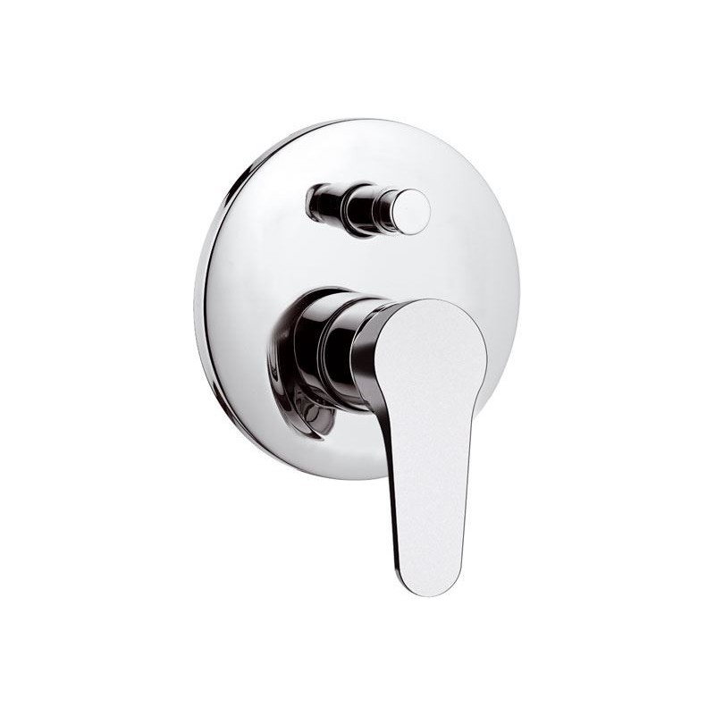 BUILT IN SHOWER MIXER WITH DIVERTER CHROME NO OM612CR
