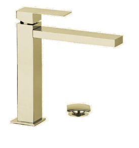 SKYLINE HIGH SINGLE LEVER BASIN MIXER GOLD NO SK 607DO