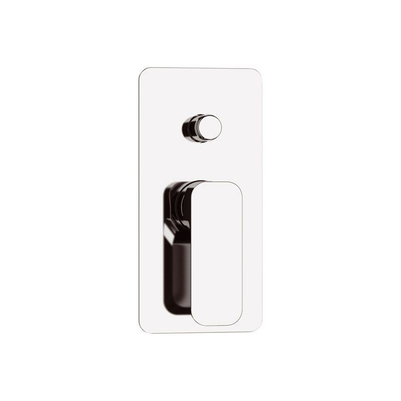 TIARA BUILT IN SHOWER MIXER WITH DIVERTER CHROME NO TA612CR