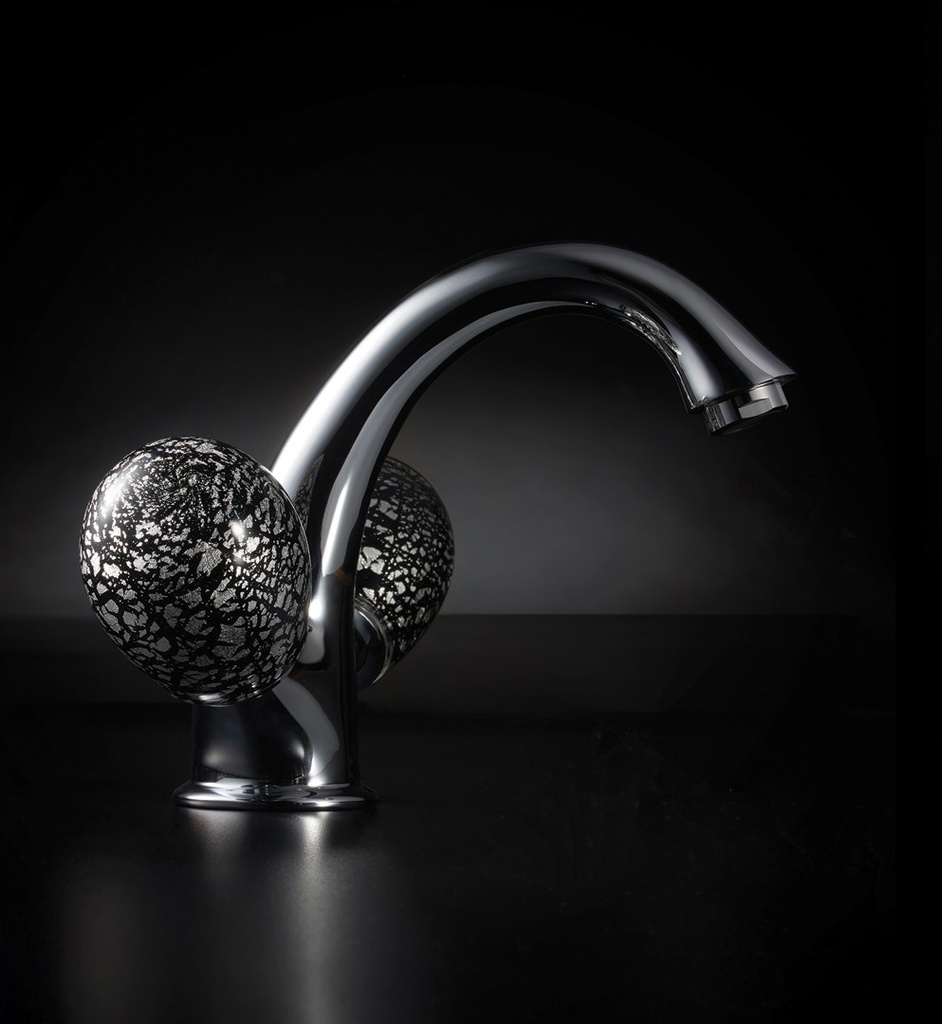 SINGLE HOLE WASH BASIN SET WITH POPUP WASTE CR/NG 79004