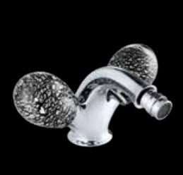 SINGLE HOLE BIDET MIXER WITH POPUP WASTE CR/NG 79011