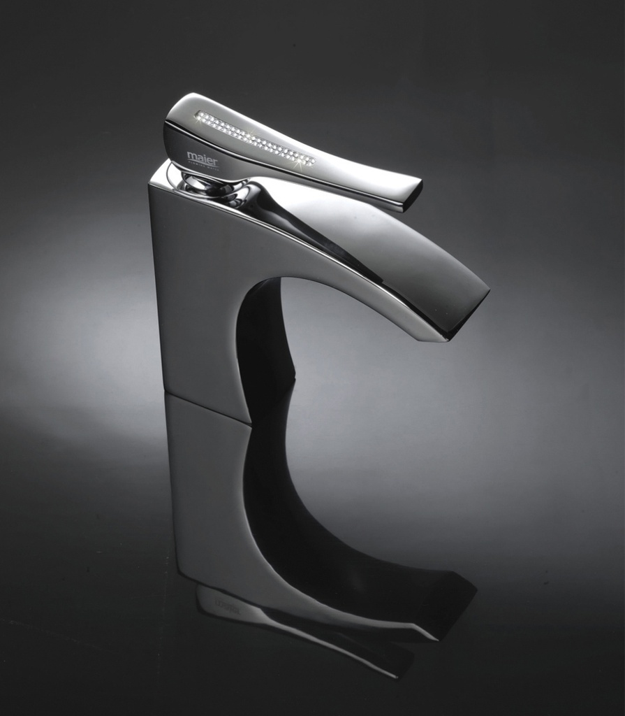 WASH BASIN MIXER WITH POPUP WASTE CROM 59004