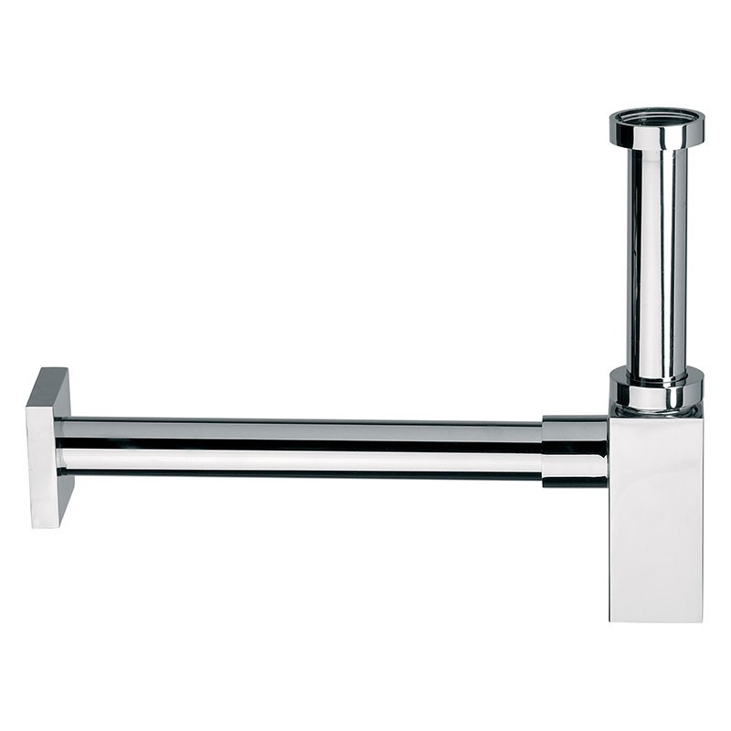 SPANISH SQUARE CHROME POP-UP SINK DRAIN 27
