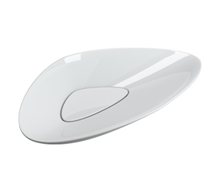 PORTUGUESE OVE-COUNTER SINK 73 NO TKLM5E10C0 WHITE