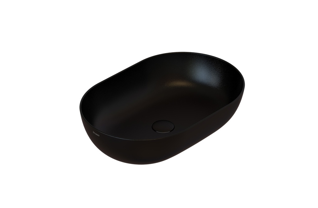ITALIAN SINK 41 × 60 T EDGE NO B6O60AR BLACK