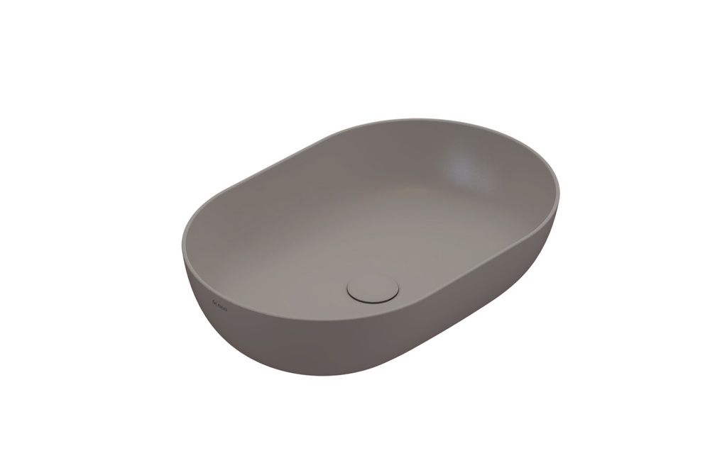 ITALIAN SINK 41 × 60 T EDGE NO B6O60AT MATTE GRAY