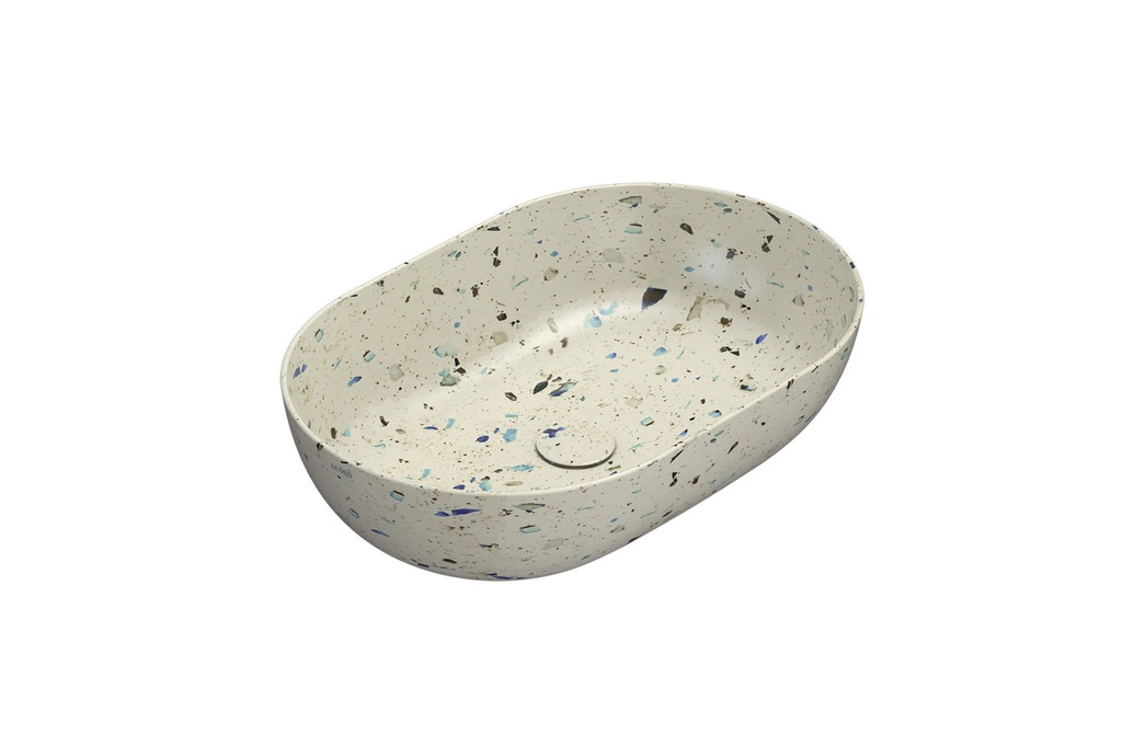 ITALIAN SINK 41 × 60 T EDGE NO B6O60GB TERRAZZO