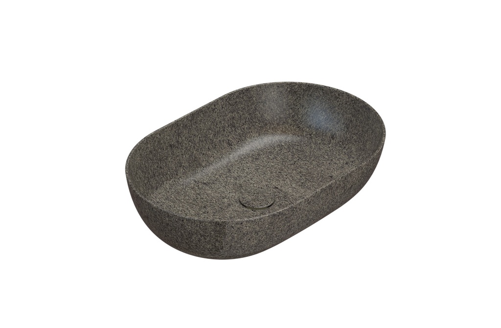 ITALIAN SINK 41 × 60 T EDGE NO B6O60PG STONE GRAY