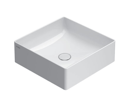 ITALIAN SINK 42 × 42 T EDGE LAVO NO B6Q42BI WHITE