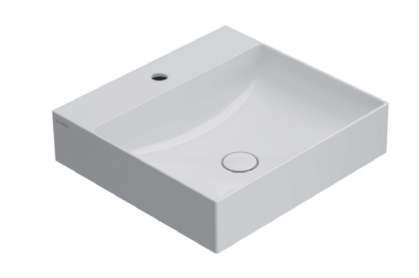 ITALIAN WALL MOUNTED SINK 47 × 50 T EDGE NO B6R510BI WHITE