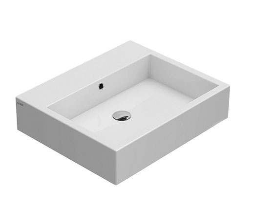 ITALIAN WALL MOUNTED SINK 50 × 60 NO SCQ61Bl WHITE