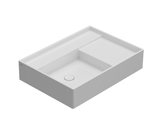 ITALIAN WALL MOUNTED SINK 51 × 71 DAILY NO DI071I WHITE