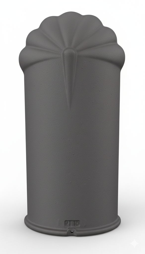 حبة قرميد برمة زاوية برتغالي موديل لوجيكا لوسا لون جالينا رمادي