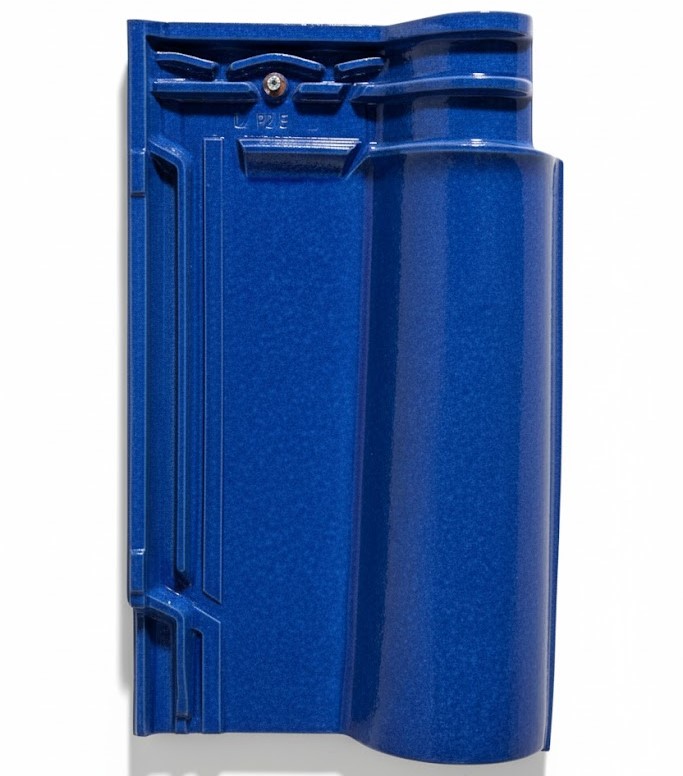 SPANISH ROOF TILES PIECE LOGICA LUSA DUBAI BLUE COLOR