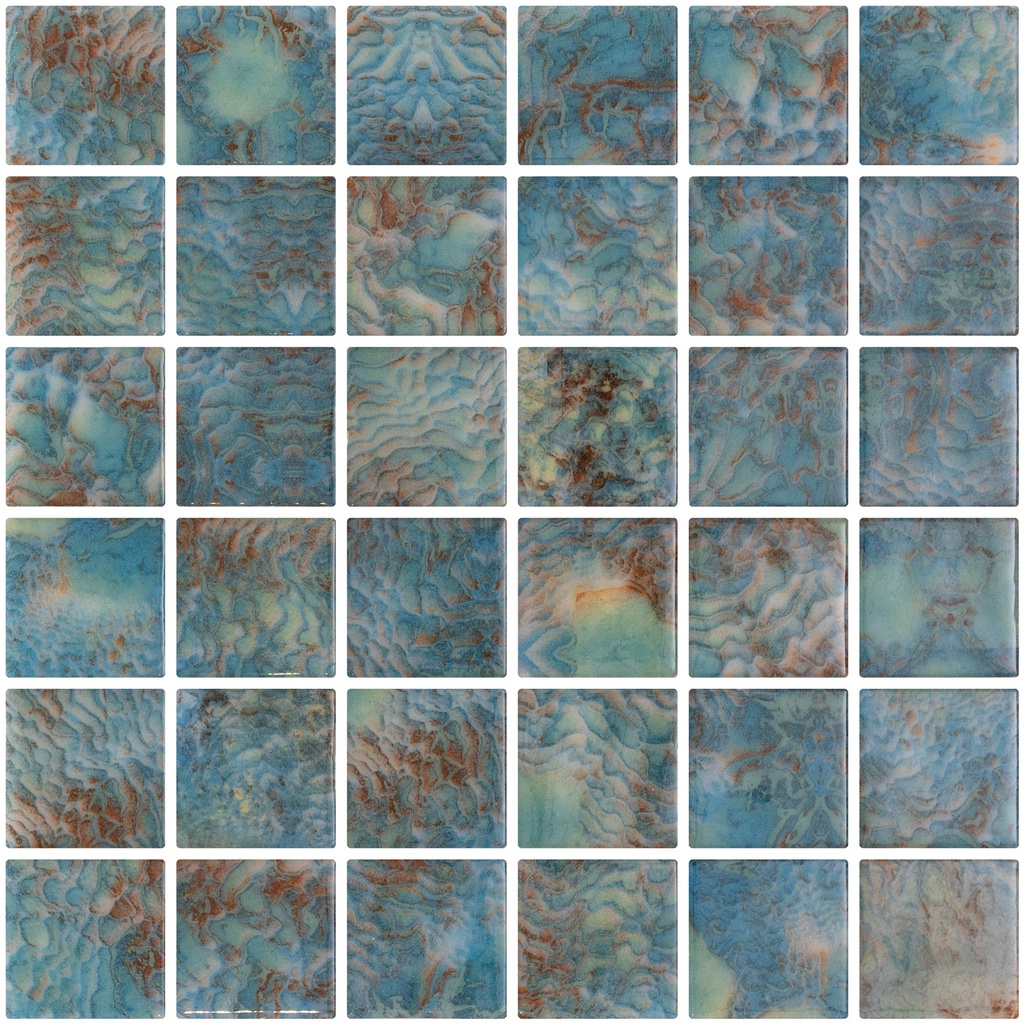 MOSAIC TILES 31 X 31 SHEET 5 DIGITAL PENTA ARRECIFE GREEN MALA