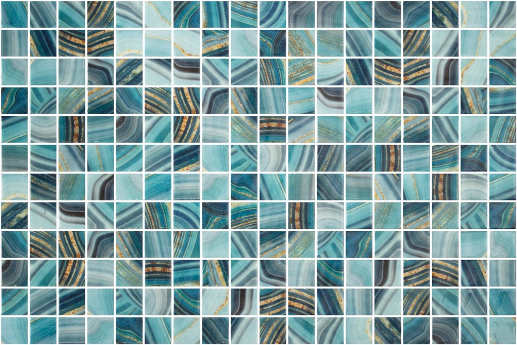 متر موزاييك زجاجي 2.5 الشيت 31 × 45 ديجيتال ميرو