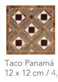 TERRACOTTA TACO TILES 12 X 12 PANAMA ALBRATHINE
