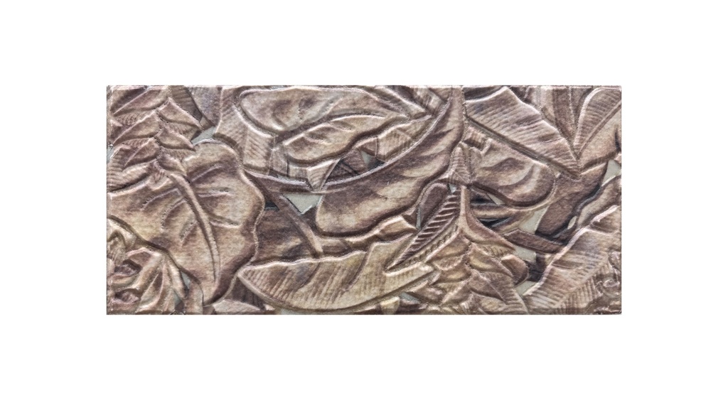 TERRACOTTA CENEFA TILE 14 X 33 TABIKA SPRING MAROON