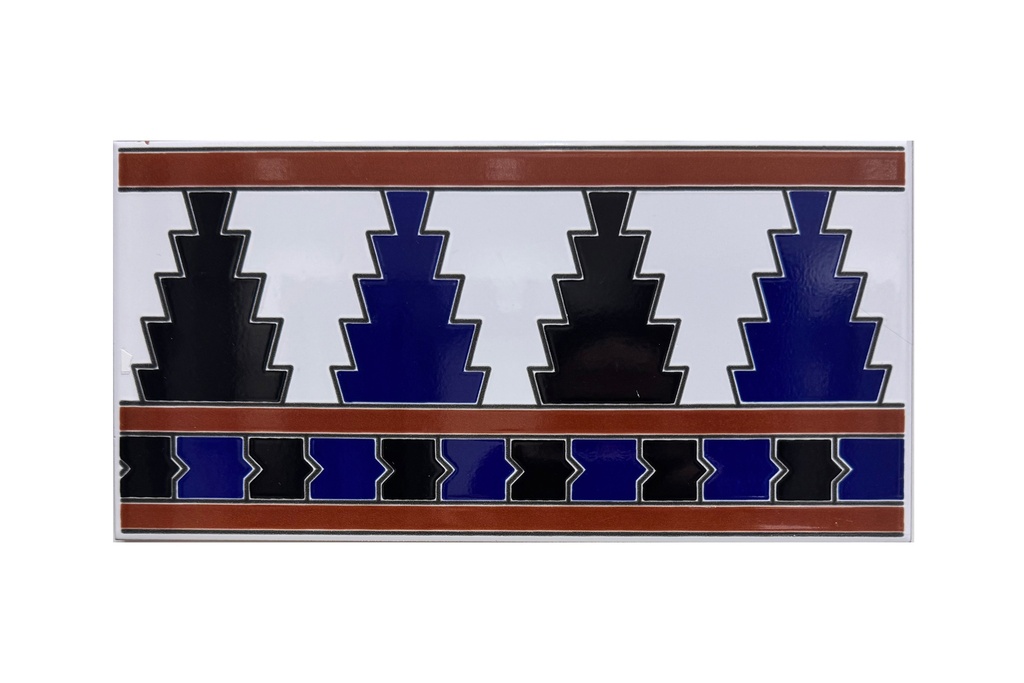 ISLAMIC CERAMIC CENEFA TILE 14 X 28 MIRINA