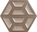 PORCELAIN TILES 28.5 X 33 BLING DECOR MAROON