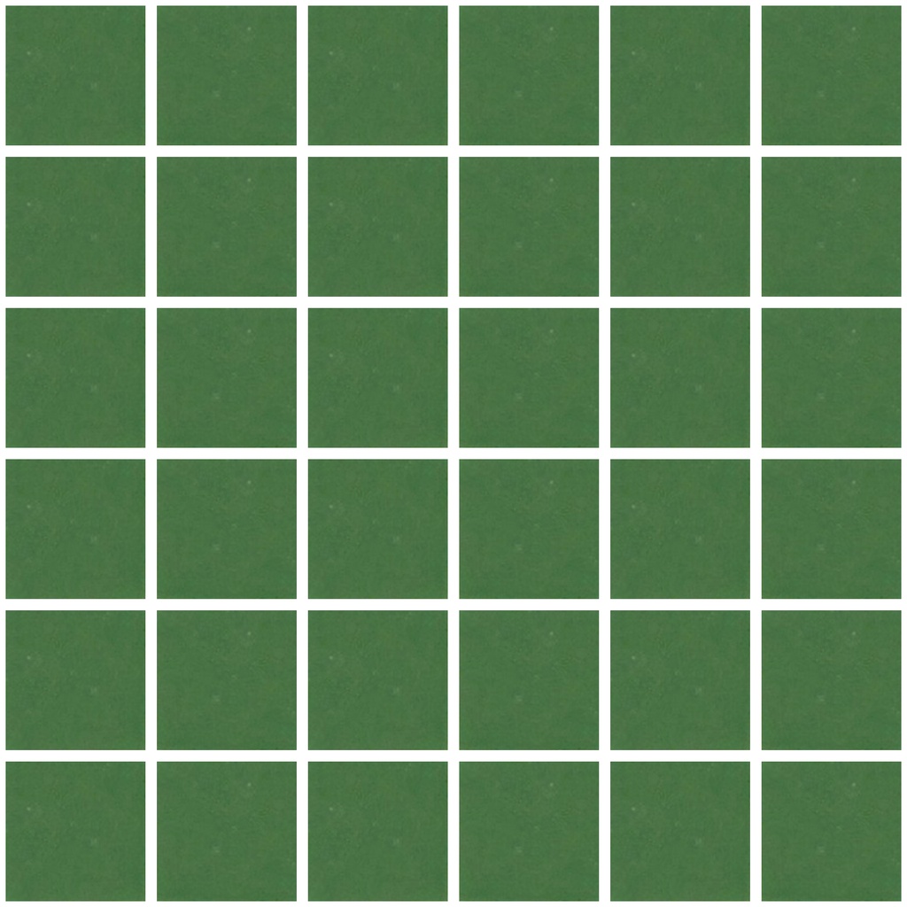 MOSAIC TILES 5 SHEET 31.6 X 31.6 PURE SOLID SA5119 DARK GREEN