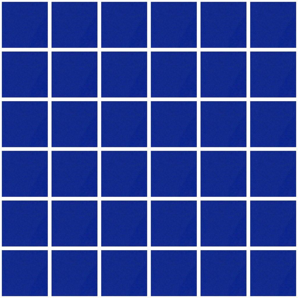 MOSAIC TILES 5 SHEET 31.6 X 31.6 PURE SOLID SA5102 COBALT BLUE