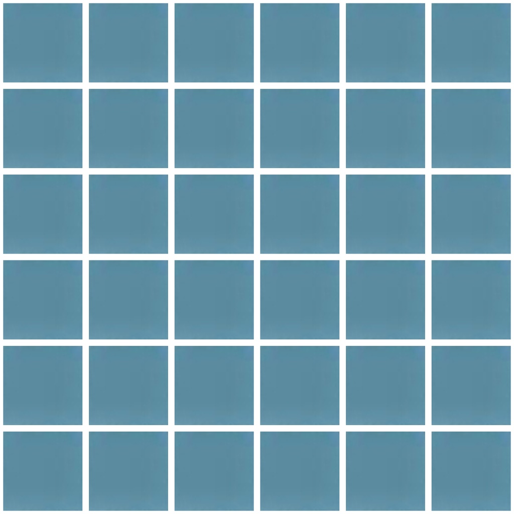 MOSAIC TILES 5 SHEET 31.6 X 31.6 PURE SOLID SA5139 LIGHT PETROLEUM