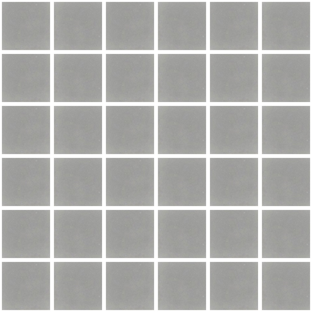 MOSAIC TILES 5 SHEET 31.6 X 31.6 PURE SOLID SA5112 GREY