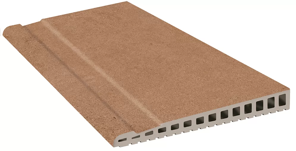 PORCELAIN EDGE TILES 28 X 66.5 ESSENZA RUST