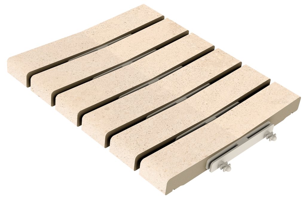 PORCELAIN OVERFLOW TILES 24.5 X 24.5 ESSENZA SABBIA