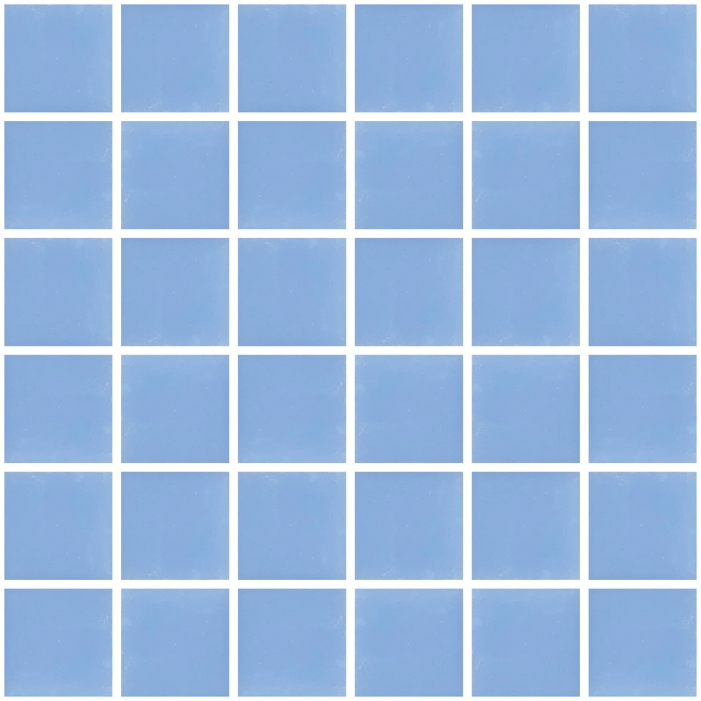 MOSAIC TILES 5 SHEET 31.6 X 31.6 PURE SOLID SA5104 LIGHT BLUE
