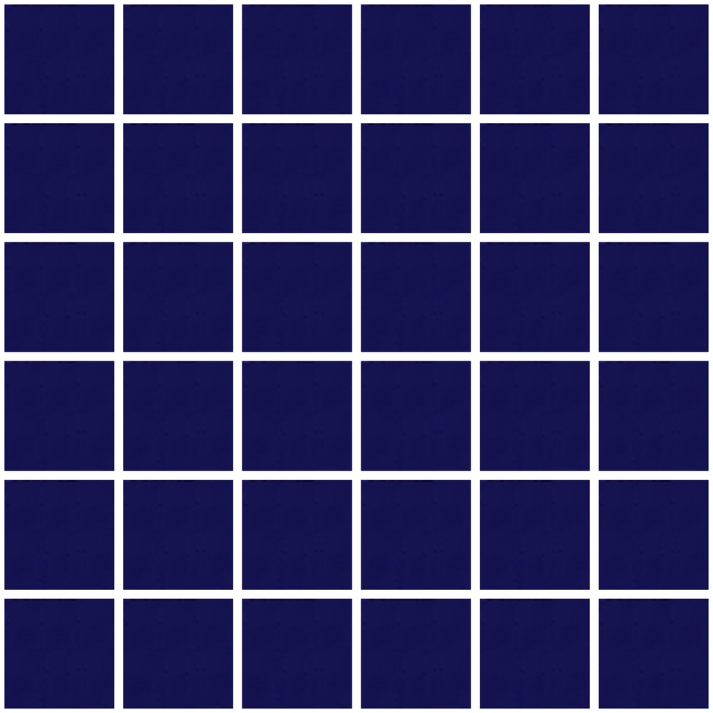 MOSAIC TILES 5 SHEET 31.6 X 31.6 PURE SOLID SA5105 DARK BLUE