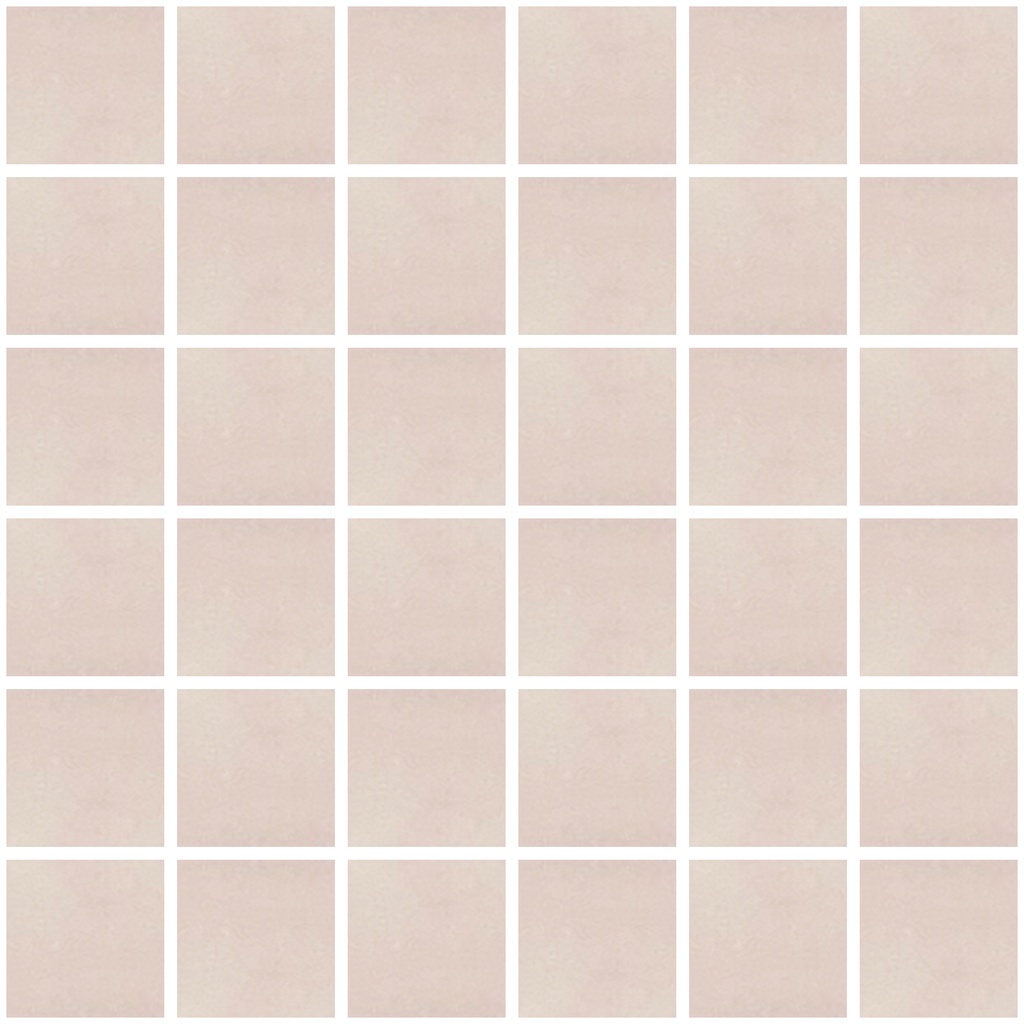 MOSAIC TILES 5 SHEET 31.6 X 31.6 PURE SOLID SA5116 LIGHT PINK