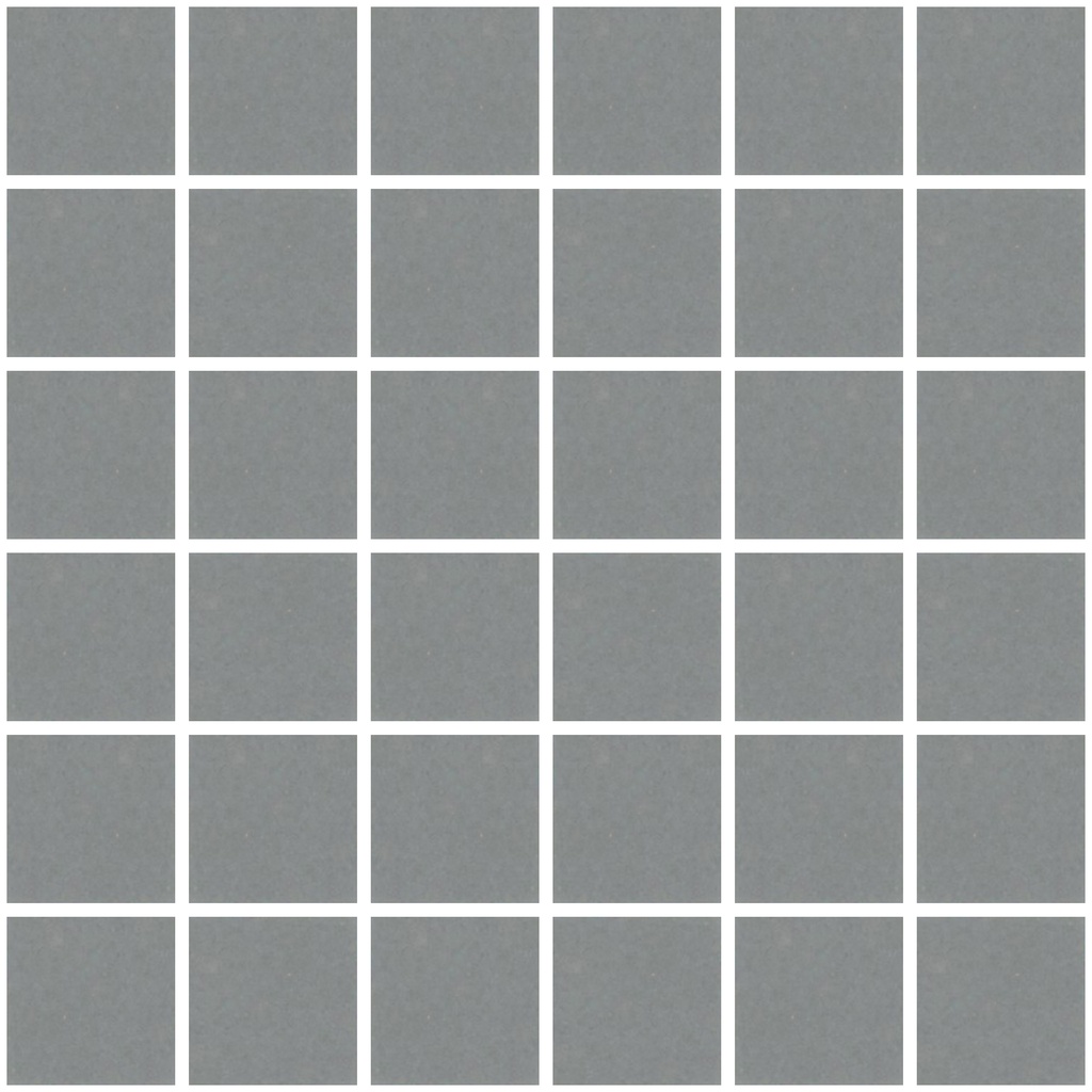 MOSAIC TILES 5 SHEET 31.6 X 31.6 PURE SOLID SA5124 SILVER