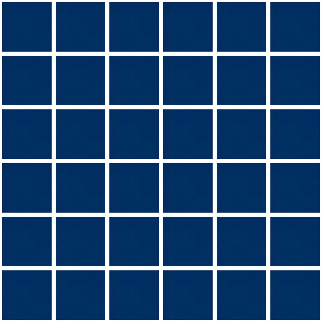 MOSAIC TILES 5 SHEET 31.6 X 31.6 PURE SOLID SA5134 ABHUR DARK BLUE