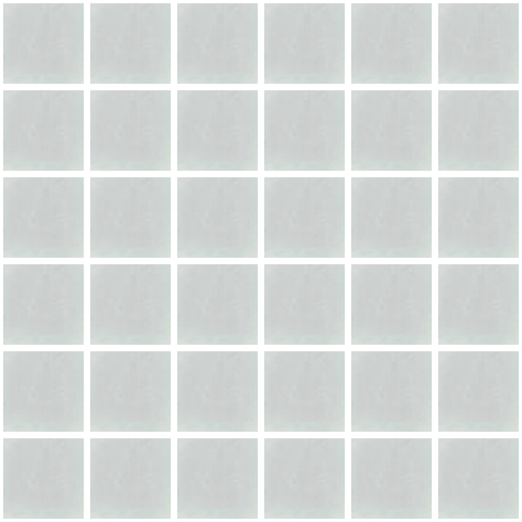 MOSAIC TILES 5 SHEET 31.6 X 31.6 PURE SOLID SA5140 LIGHT GREY