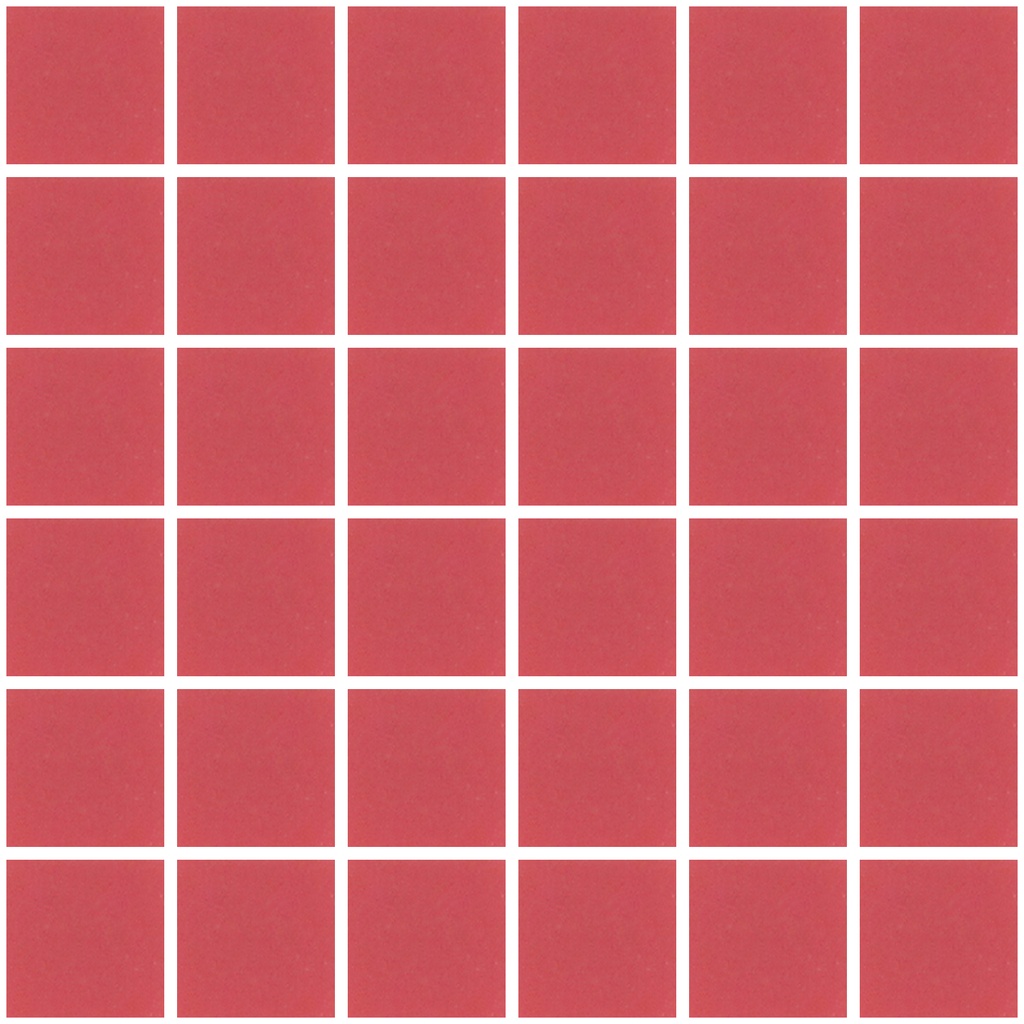 MOSAIC TILES 5 SHEET 31.6 X 31.6 PURE SOLID SA5141 FIRE RED