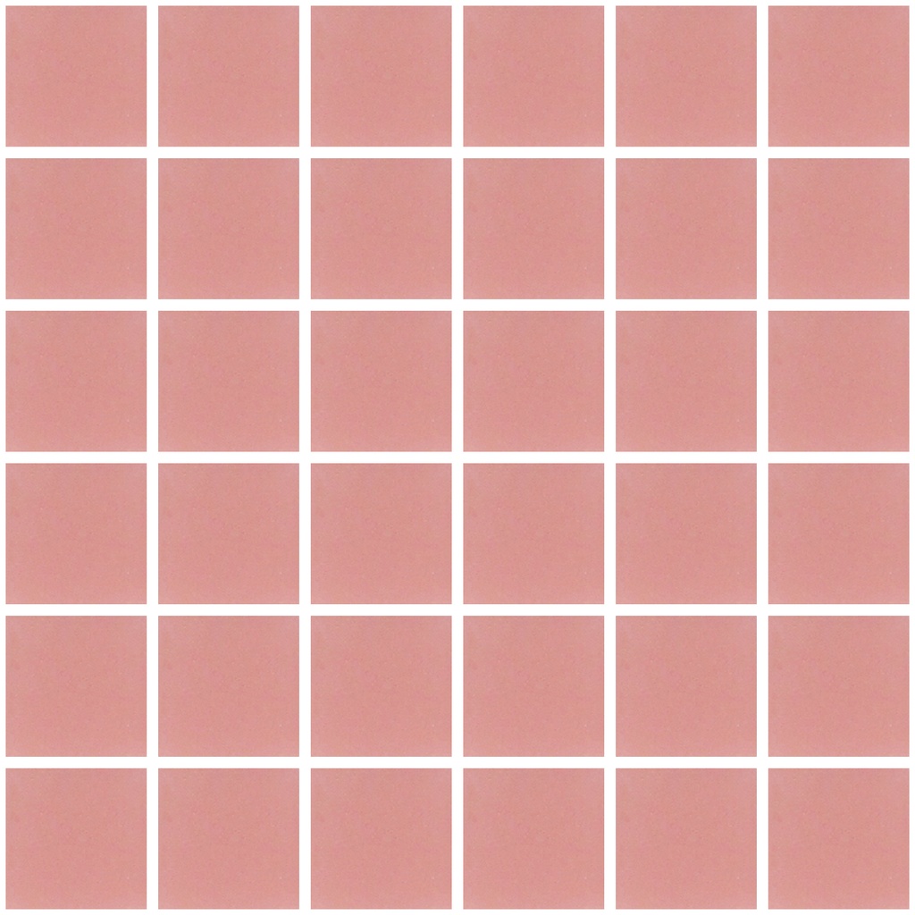 MOSAIC TILES 5 SHEET 31.6 X 31.6 PURE SOLID SA5142 PALE PINK