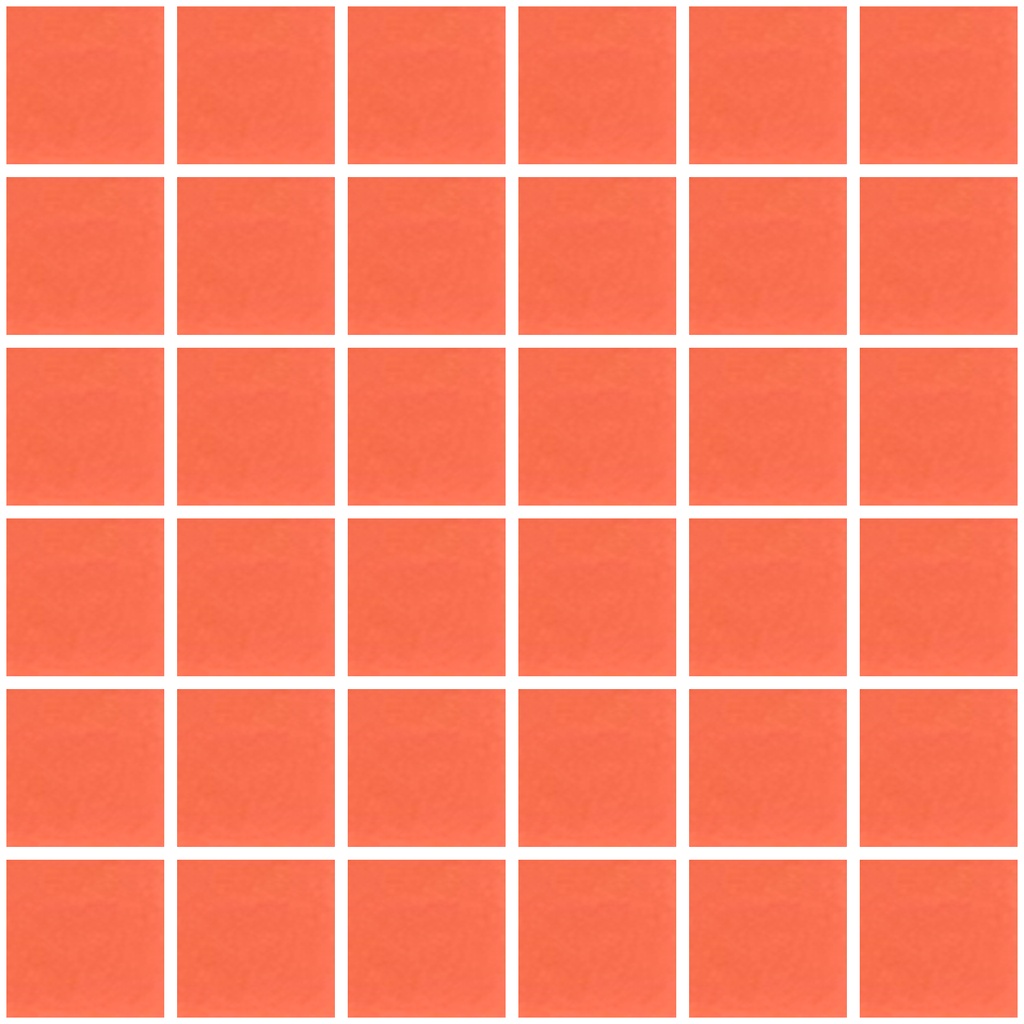 MOSAIC TILES 5 SHEET 31.6 X 31.6 PURE SOLID SA5145 PEACH